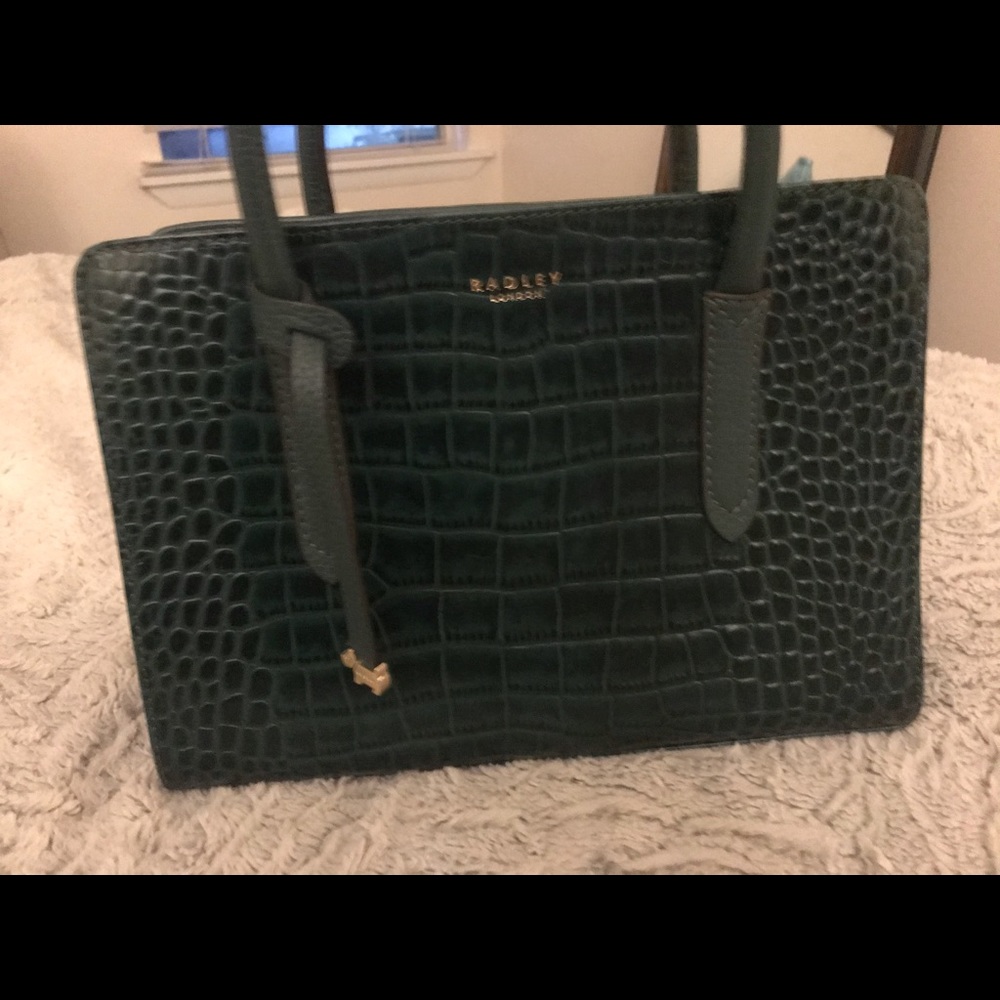 Radley London, forest green purse